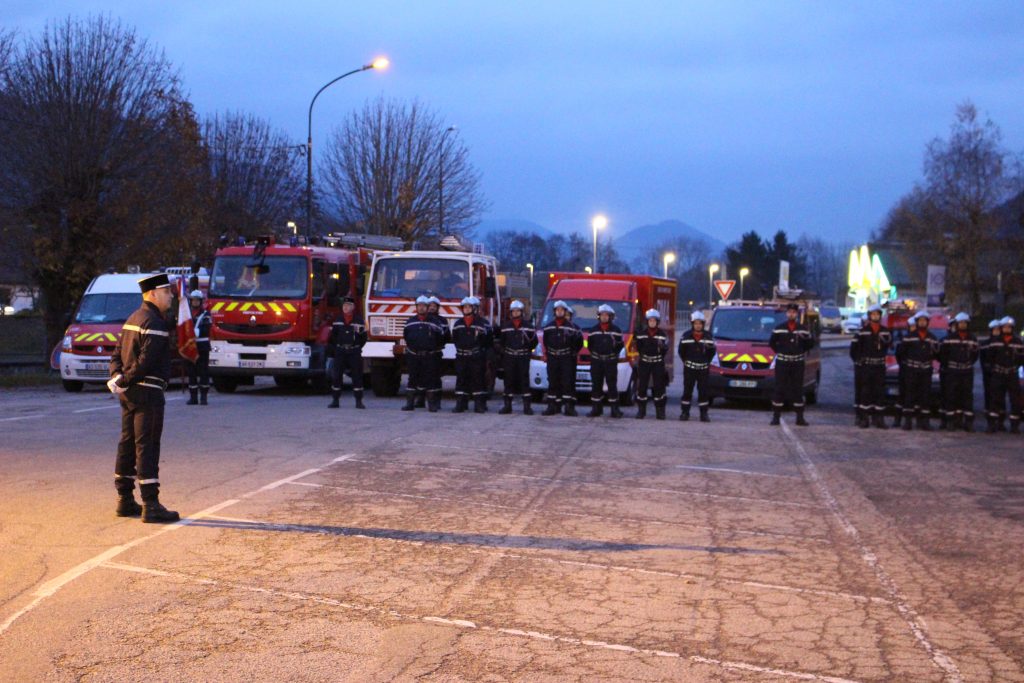 Sainte Barbe, patronne des sapeurspompiers Commune de Vagney